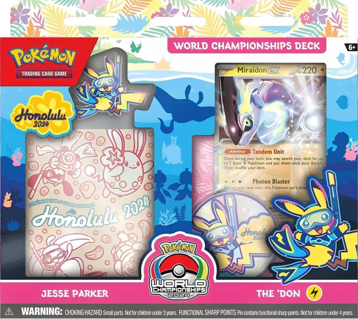 Pokémon Weltmeisterschaftsdeck 2024 (DE) Miraidon (Jesse Parker)