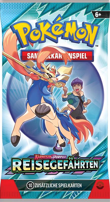 Pokémon Karmesin & Purpur 09 Reisegefährten Booster-Pack (DE)