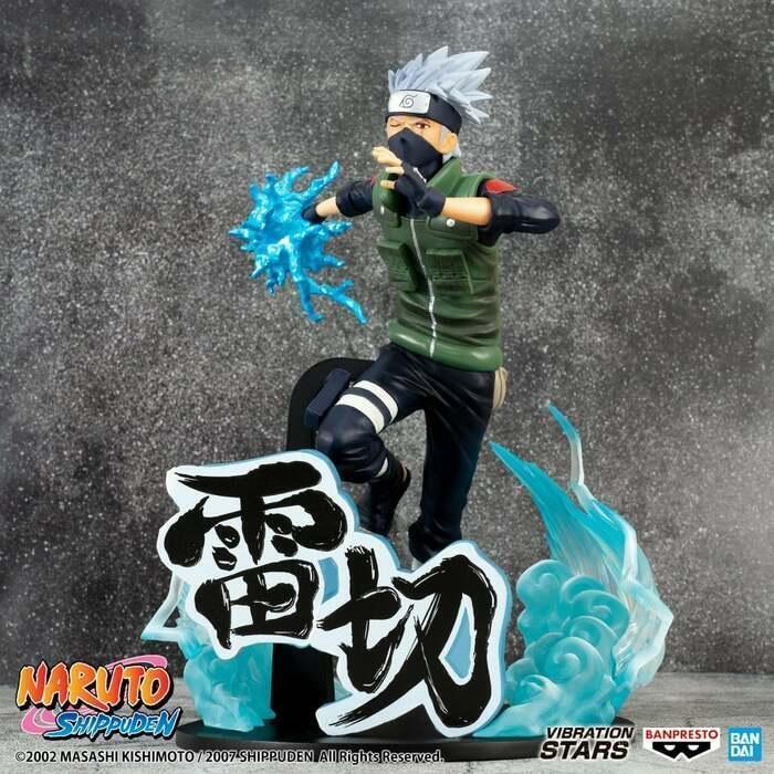 Naruto Shippuden PVC Statue Vibration Stars Special Version Hatake Kakashi 21 cm