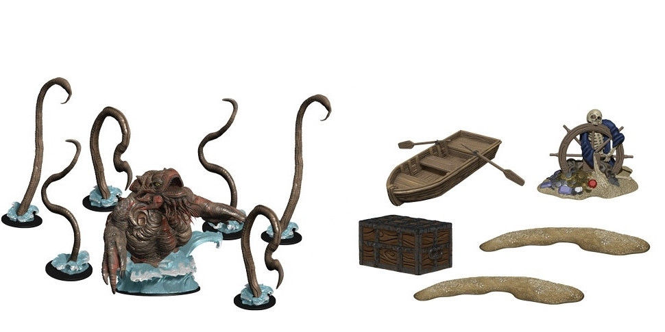 D&D Icons of the Realms - Monster Menagerie 3 Case Incentive: Kraken & Islands!, Englisch