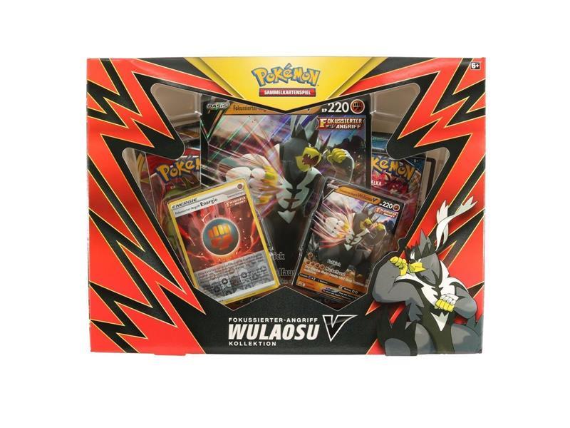 Pokemon Wulaosu-V Kollektion (DE) Wulaosu-V - Fokussierter Angriff (Rot)