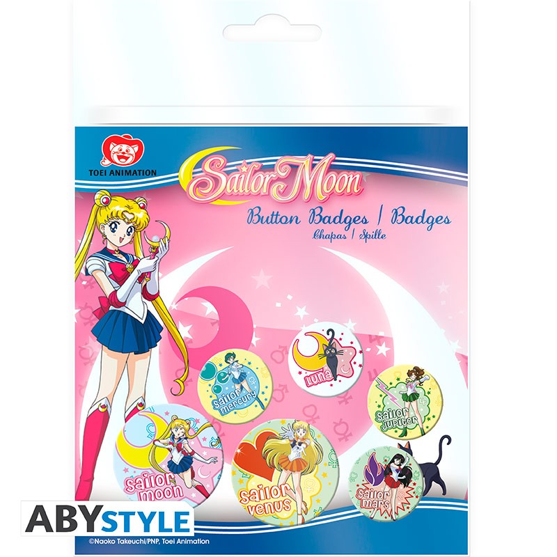 Sailor Moon Badge Pack "Mix"