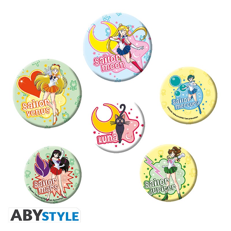 Sailor Moon Badge Pack "Mix"