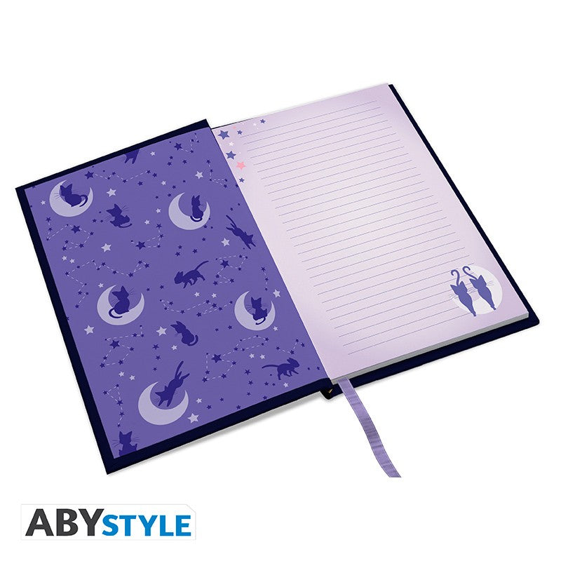 Sailor Moon A5 Premium Notebook "Luna & Artemis"