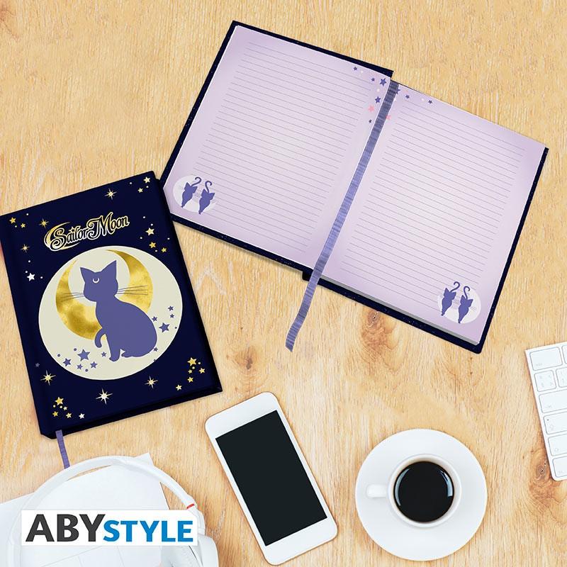 Sailor Moon A5 Premium Notebook "Luna & Artemis"