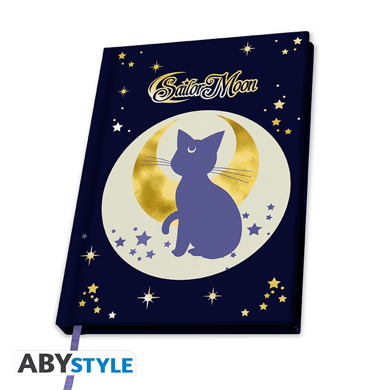 Sailor Moon A5 Premium Notebook "Luna & Artemis"