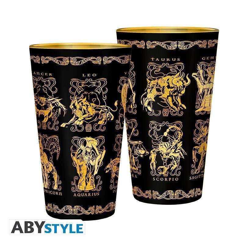 Saint Seiya Glass "Gold Cloths" (large)
