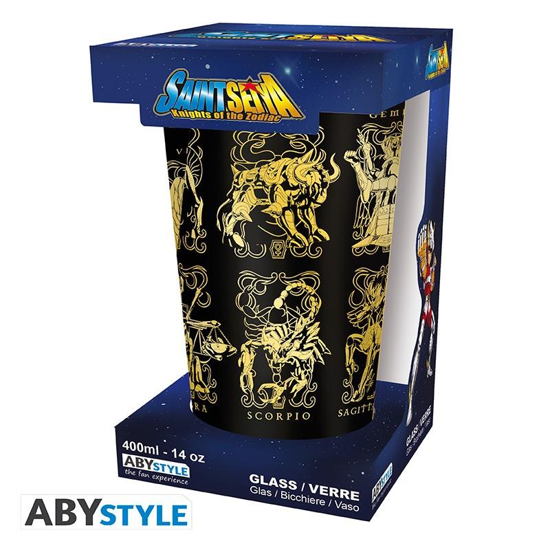 Saint Seiya Glass "Gold Cloths" (large)