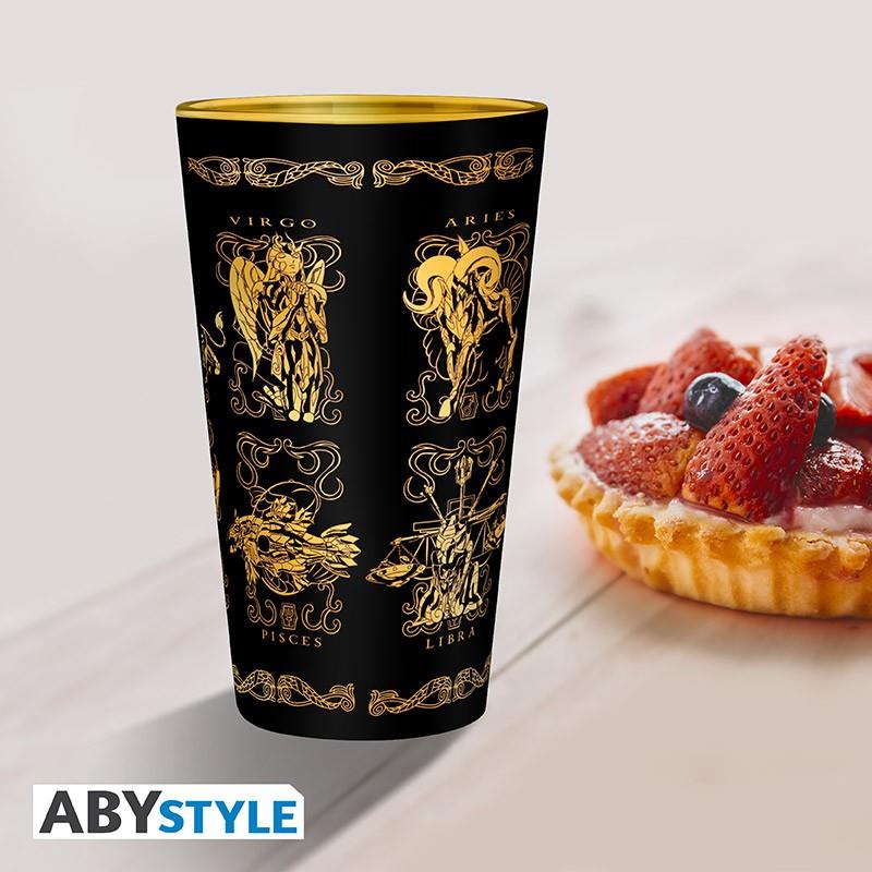 Saint Seiya Glass "Gold Cloths" (large)