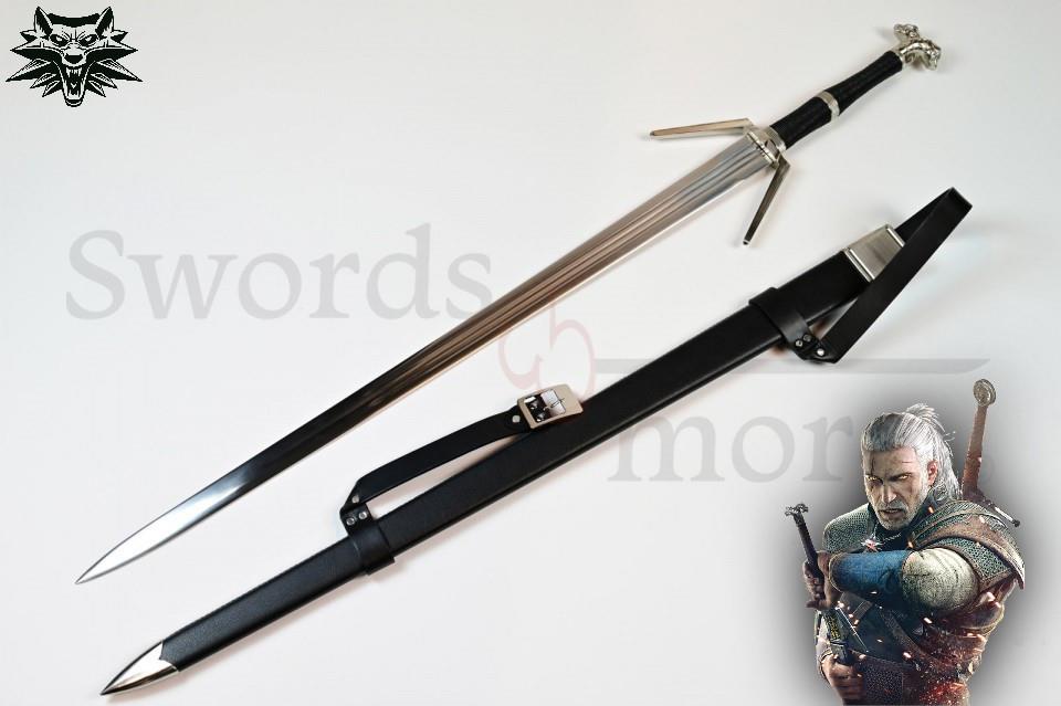 The Witcher - Silber Schwert mit Scheide