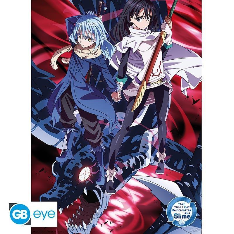 That One Time I Got Reincarnated As a Slime Series 2 Chibi Poster-Set 52 x 38 cm