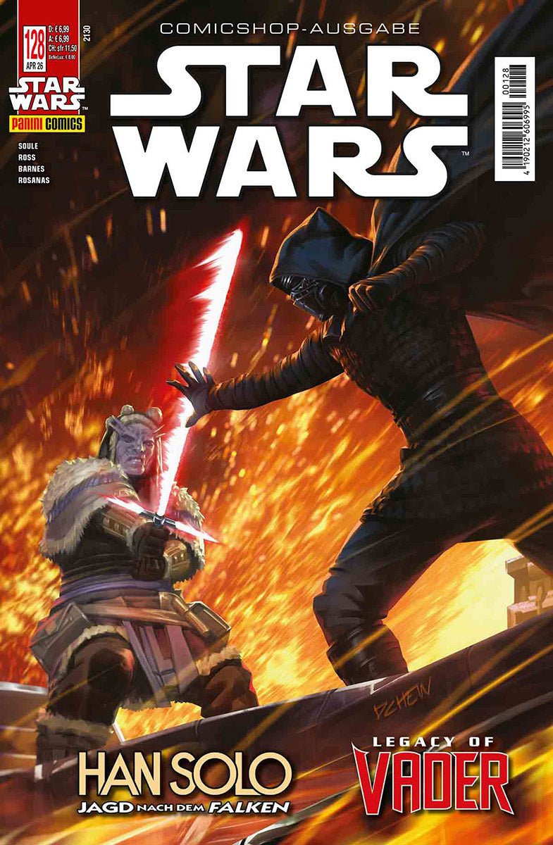 Star Wars Comics 128: Han Solo 2 & Legacy of Vader 7 (Comic Shop Ausgabe) - Merchfox Comic Shop
