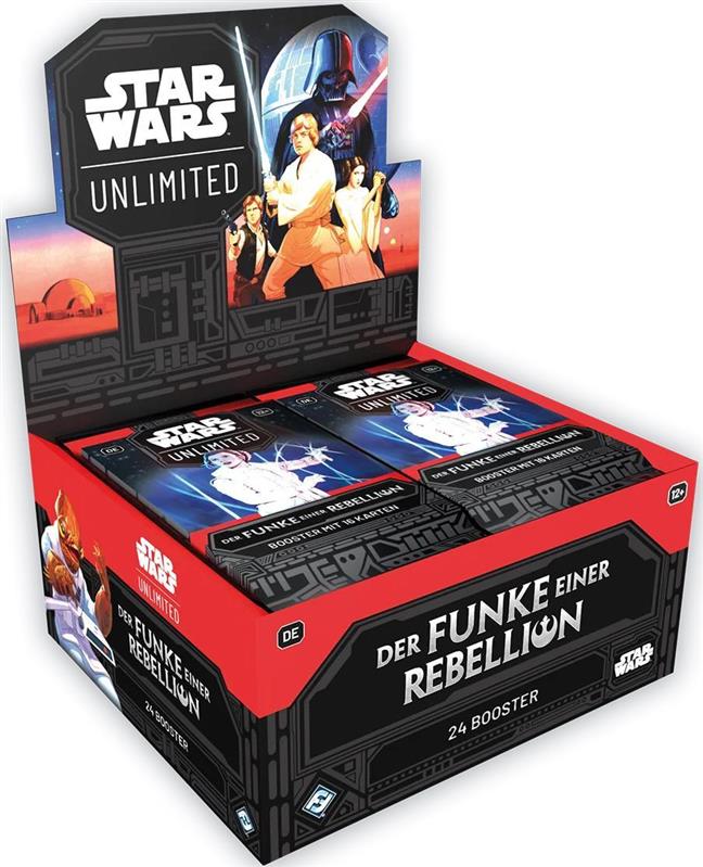 Star Wars: Unlimited - Der Funke einer Rebellion Booster Display (24) (GER)