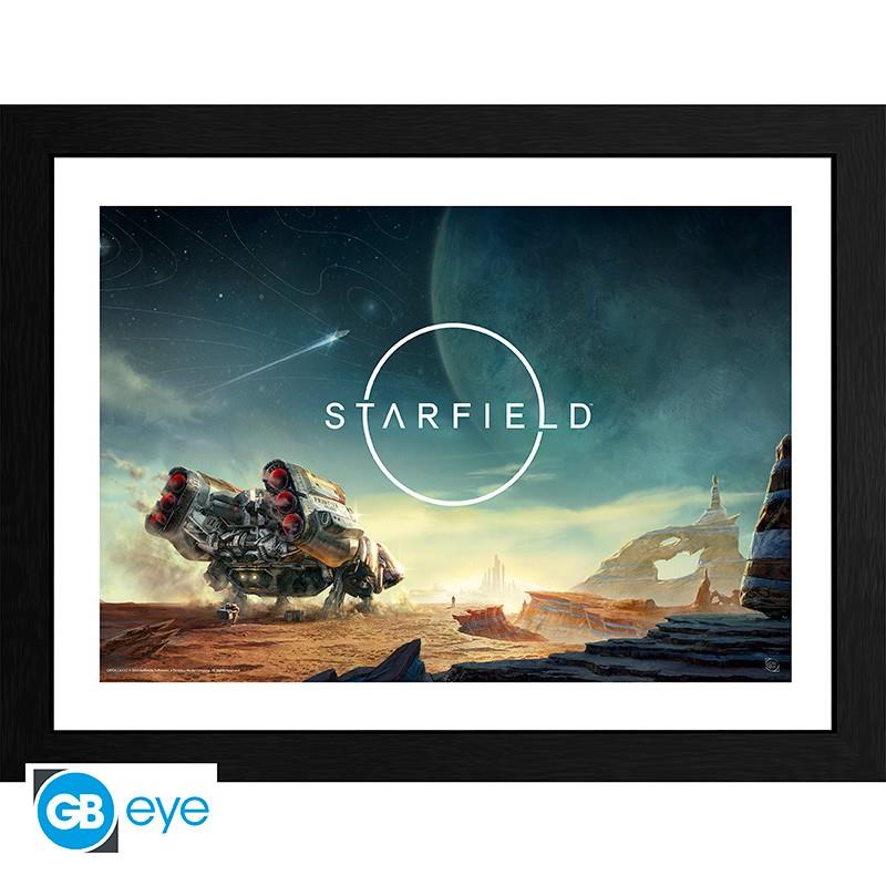 Starfield Poster im Rahmen "Landing" 30 x 40 cm