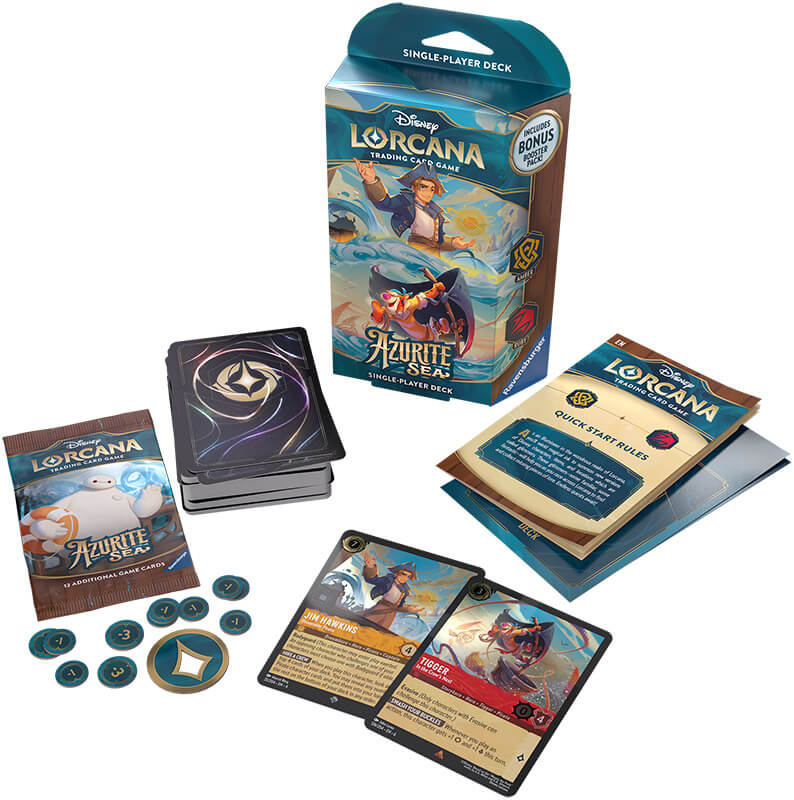 Disney Lorcana: Azurblaues Meer Starter-Set Bernstein & Rubin (EN)