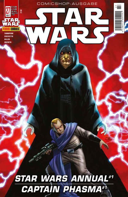 Star Wars 27: Captain Phasma + Star Wars Annual 1 (Comic Shop Ausgabe)
