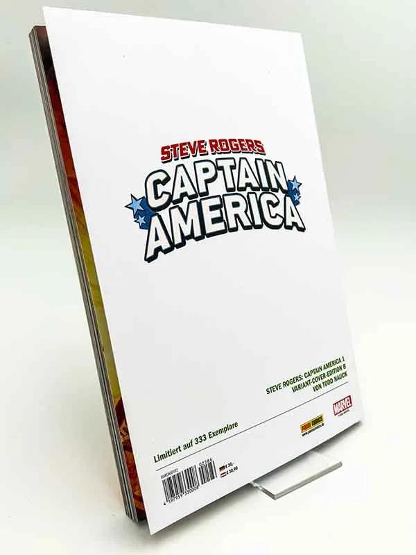 Steve Rogers - Captain America 01: Wächter der Freiheit, Variant B (333) Buchmesse Leipzig 2023