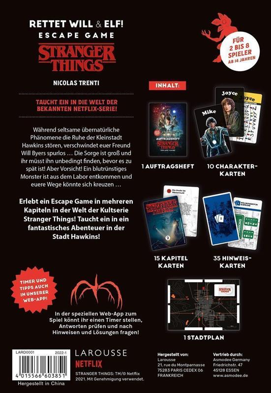 Stranger Things: Rettet Will & Elf! (GER)