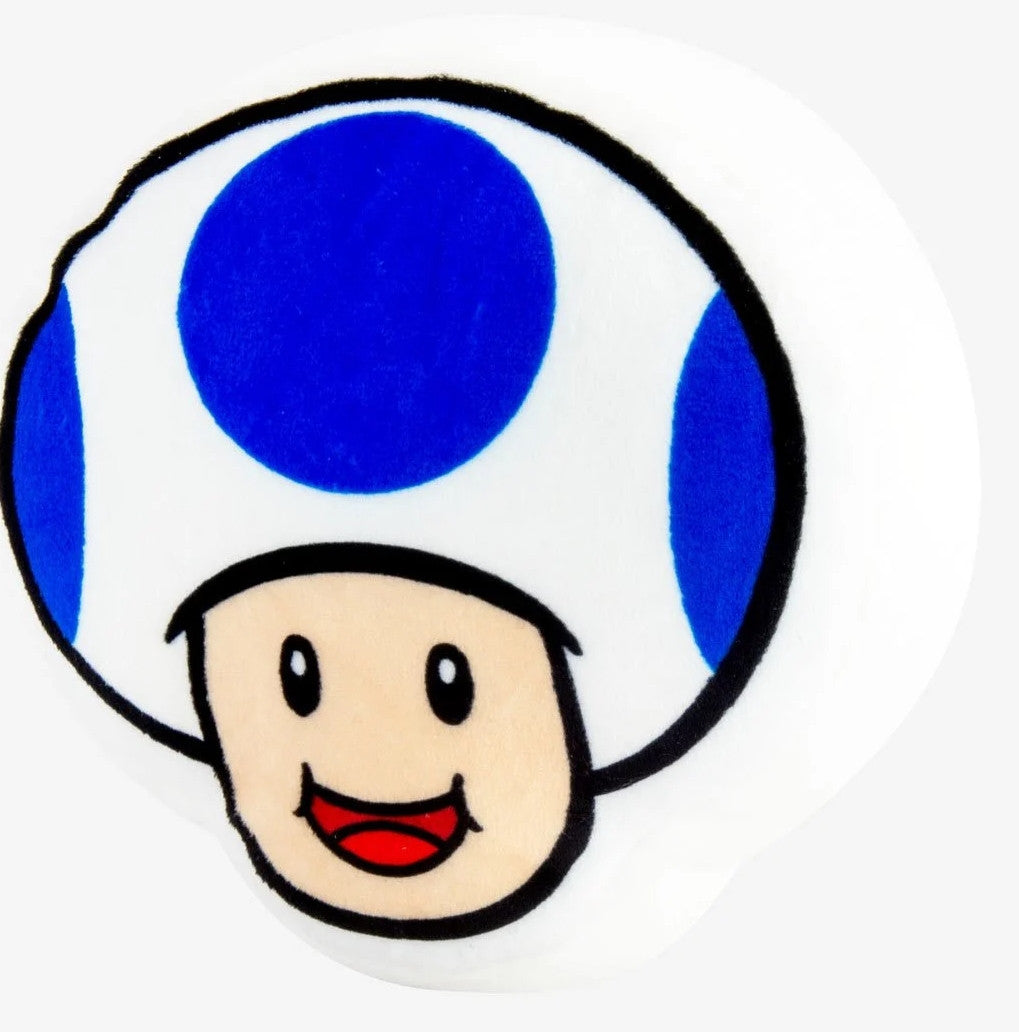 Mario Kart Mocchi-Mocchi Plush Figure Toad 15 cm Blue