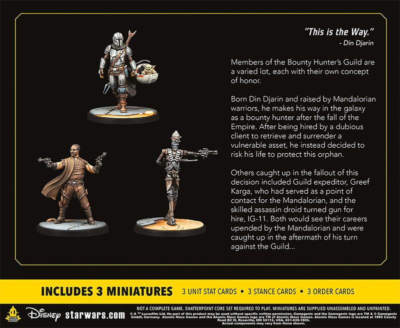 Star Wars: Shatterpoint – Certified Guild Squad Pack (Squad-Pack “Zertifizierte Gilde”)