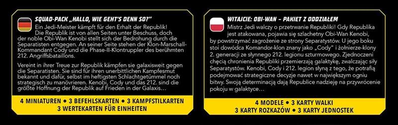 Star Wars: Shatterpoint – Hello There Squad Pack („Hallo, wie geht’s denn so?“)