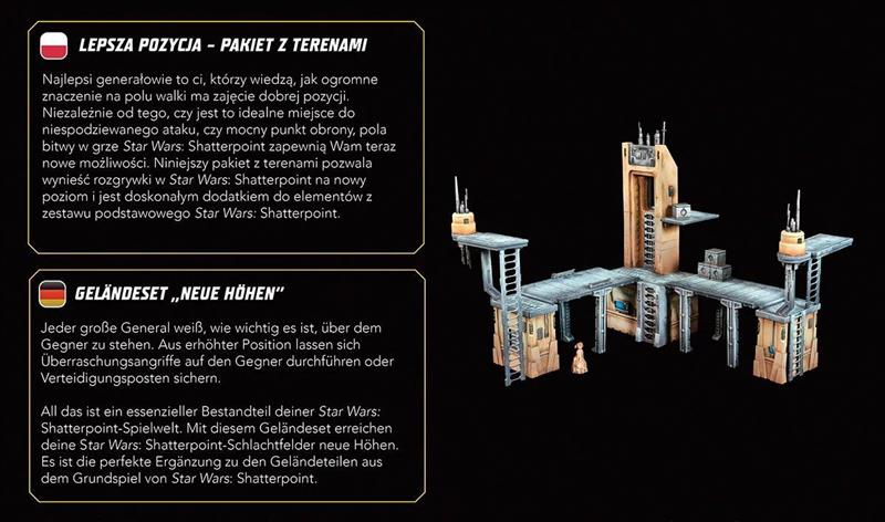 Star Wars: Shatterpoint – High Ground Terrain Pack (Geländeset „Neue Höhen”)