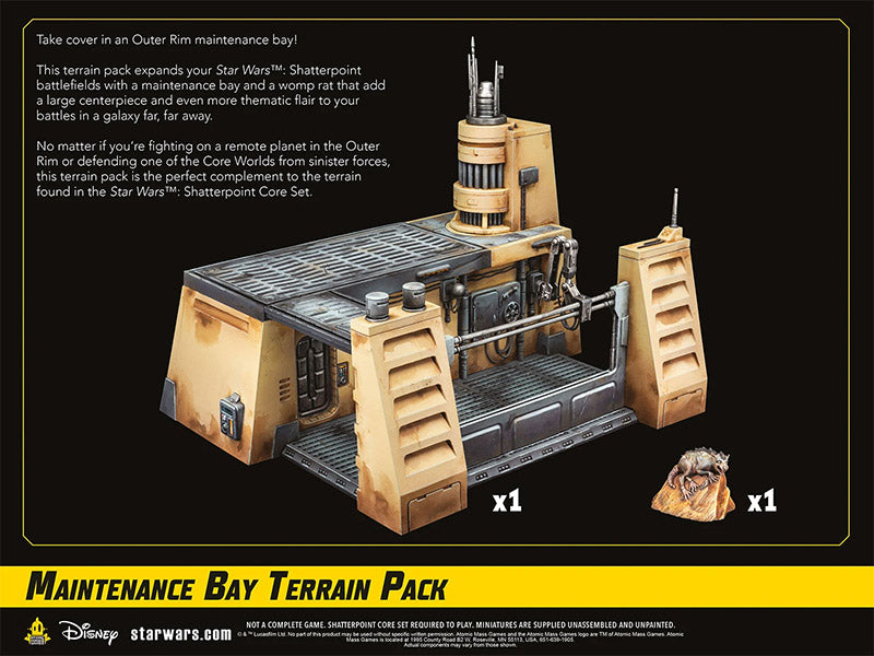 Star Wars: Shatterpoint – Maintenance Bay Terrain Pack