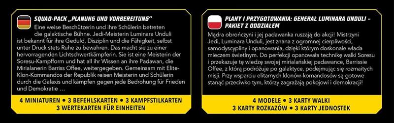 Star Wars: Shatterpoint – Plans and Preparation Squad Pack („Planung und Vorbereitung“)