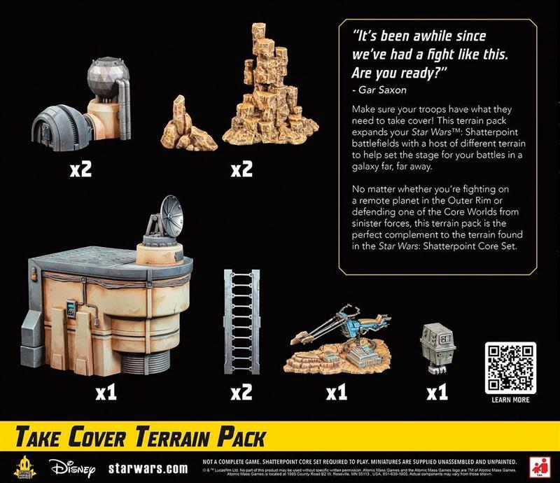 Star Wars: Shatterpoint – Take Cover Terrain Pack (Geländeset „In Deckung!“)