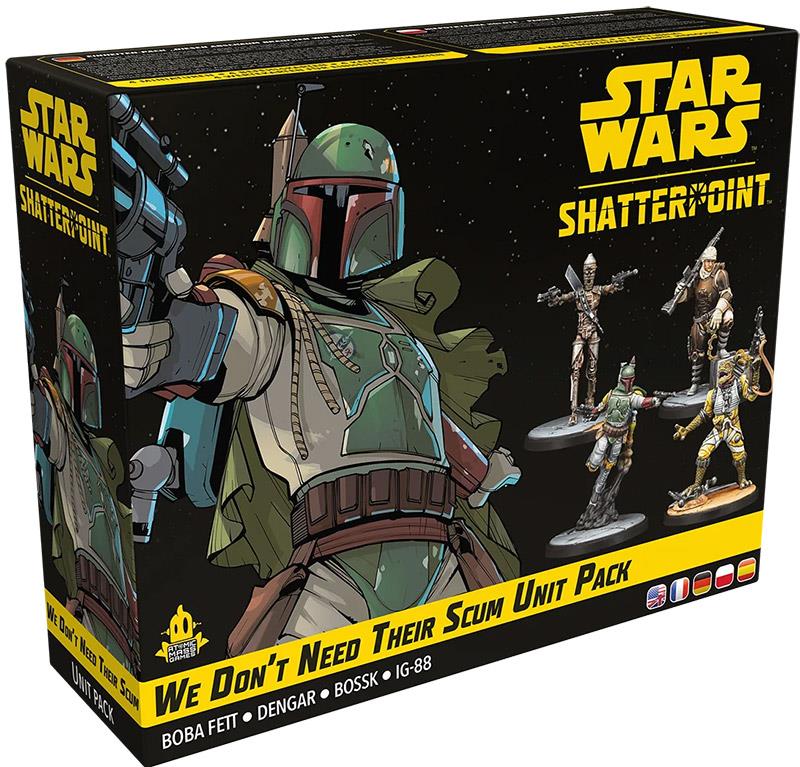 Star Wars: Shatterpoint – We Don’t Need Their Scum Squad Pack ("Diesen Abschaum brauchen wir nicht")