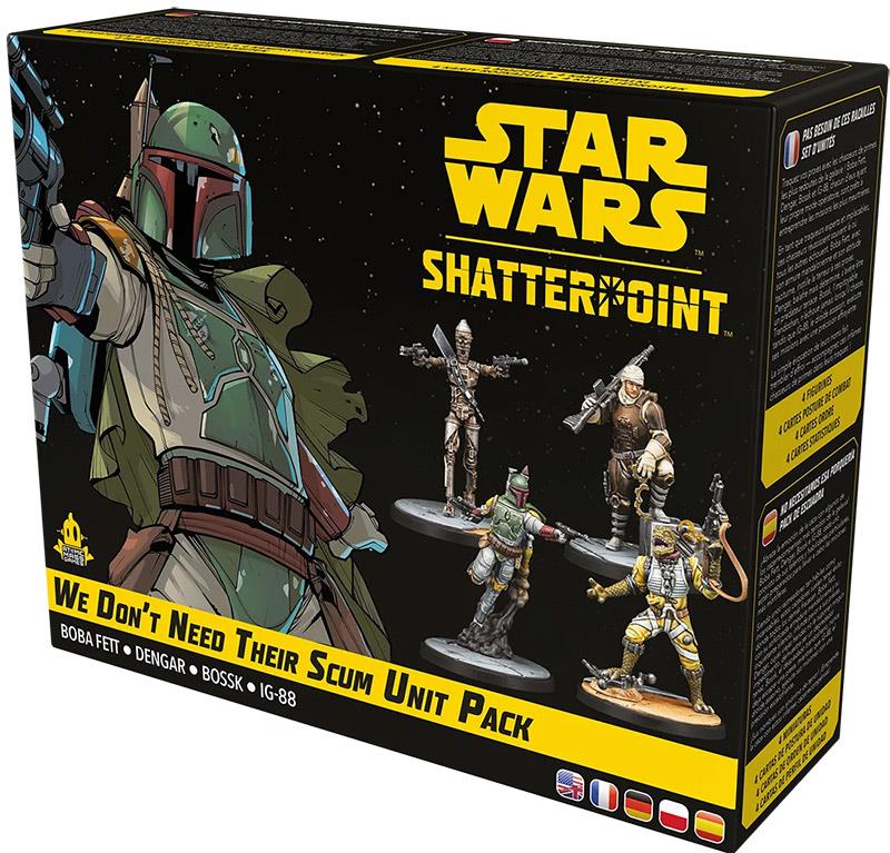 Star Wars: Shatterpoint – We Don’t Need Their Scum Squad Pack ("Diesen Abschaum brauchen wir nicht")