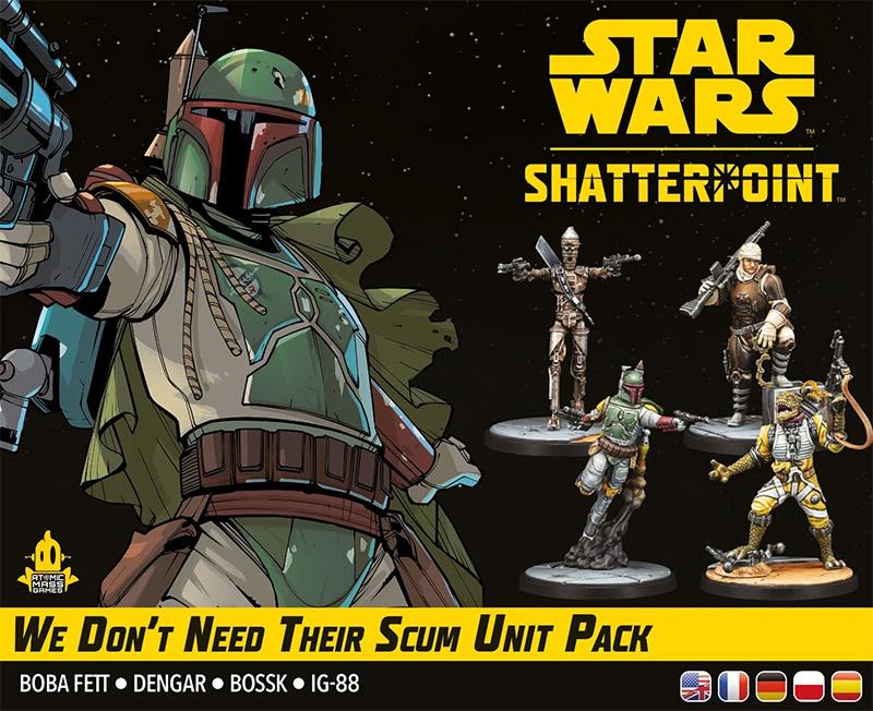 Star Wars: Shatterpoint – We Don’t Need Their Scum Squad Pack ("Diesen Abschaum brauchen wir nicht")