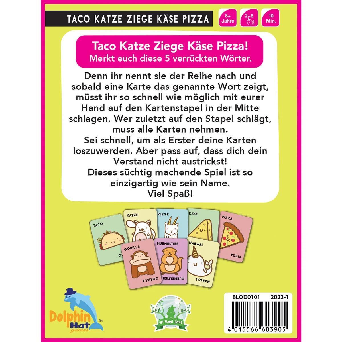 Taco Katze Ziege Käse Pizza (DE)