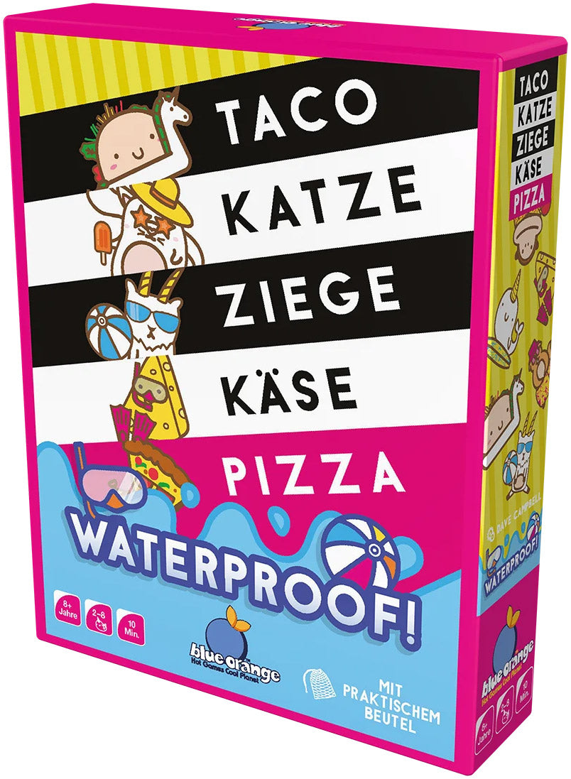 Taco Katze Ziege Käse Pizza Waterproof (DE)