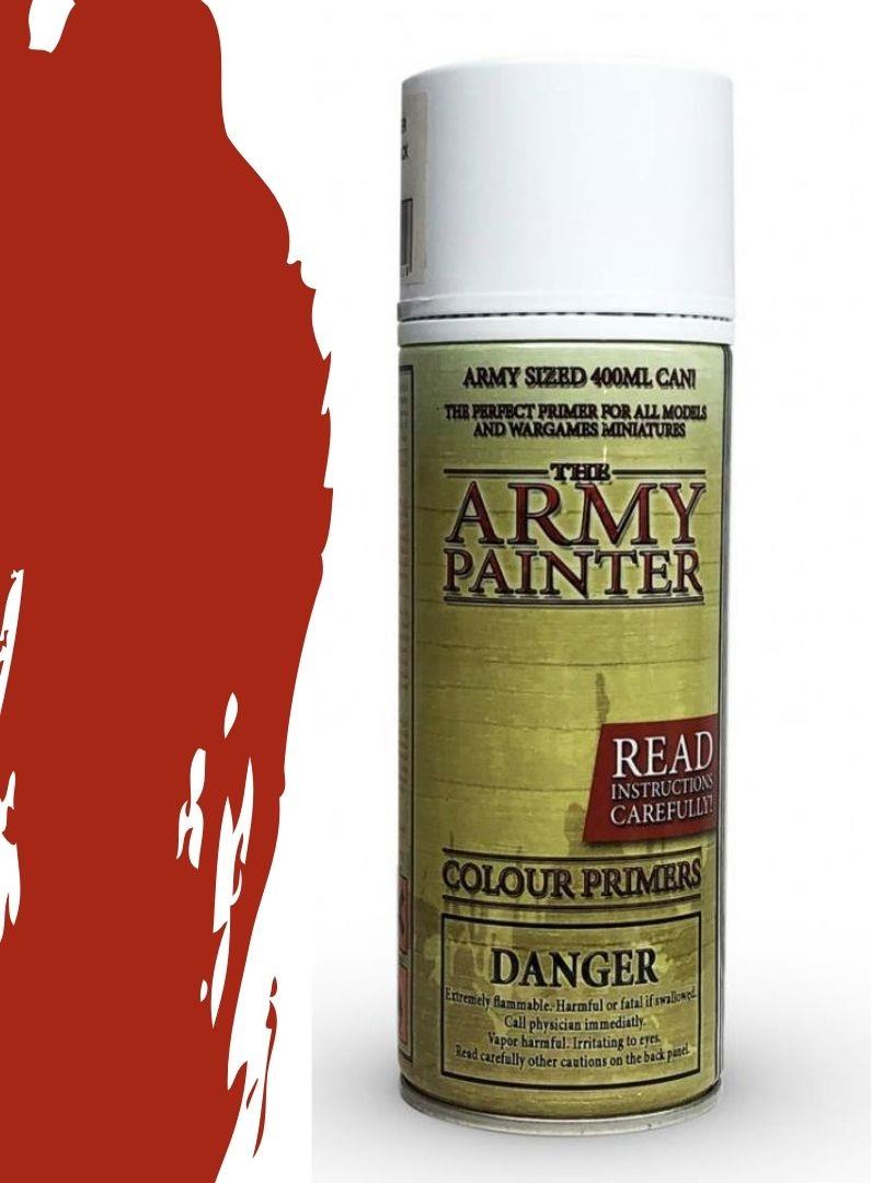 The Army Painter: Color Primer, Dragon Red 400 ml