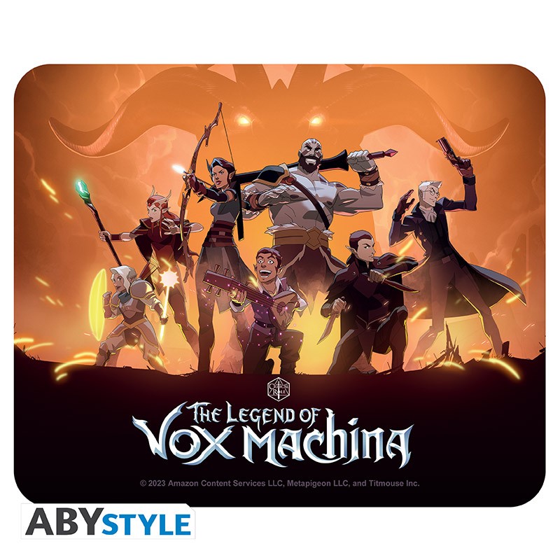 The Legend of Vox Machina Flexibles Mauspad "Group"