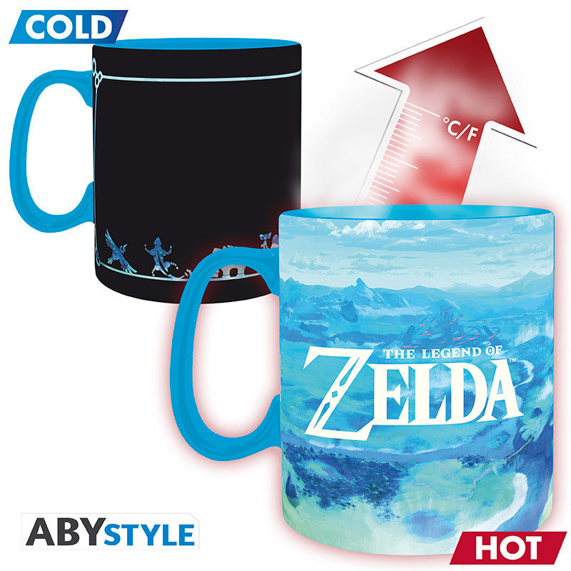 The Legend of Zelda Heat Change Mug "Breath of the Wild"