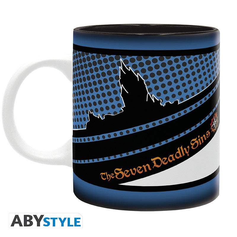 The Seven Deadly Sins Tasse "Meliodas, Elizabeth, Hawk"