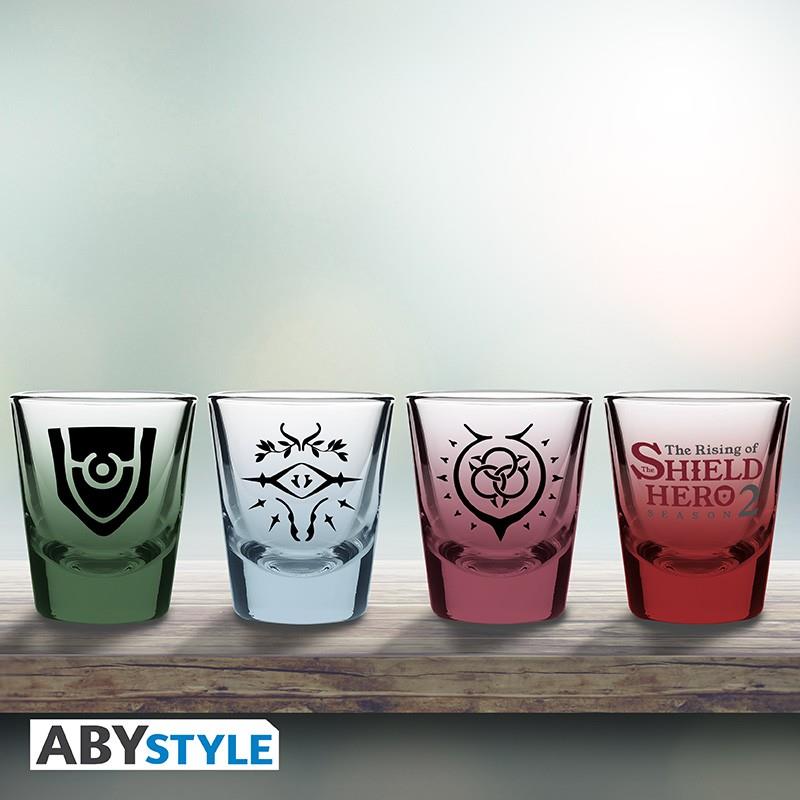 The Rising of the Shield Hero Schnapsgläser "Symbols"