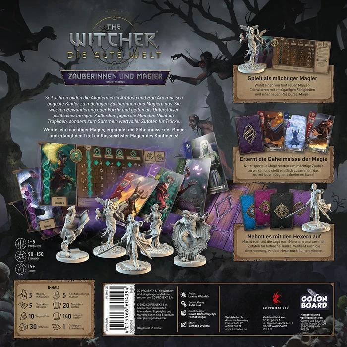 The Witcher: Die Alte Welt - Zauberinnen und Magier, Erweiterung (DE)