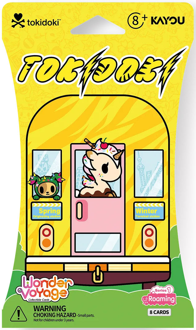 tokidoki-Wonder Voyage Collectible Cards-Roaming Edition-001A-Blister (EN)