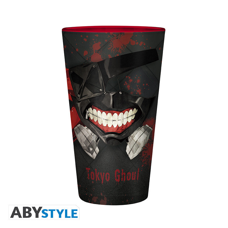 Toky Ghoul Glas "Kaneki & Mask" (groß)