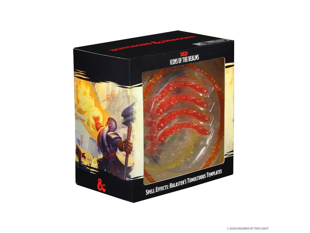 D&D Icons of the Realms - Spell Effects: Halaster's Tumultuous Templates, Englisch
