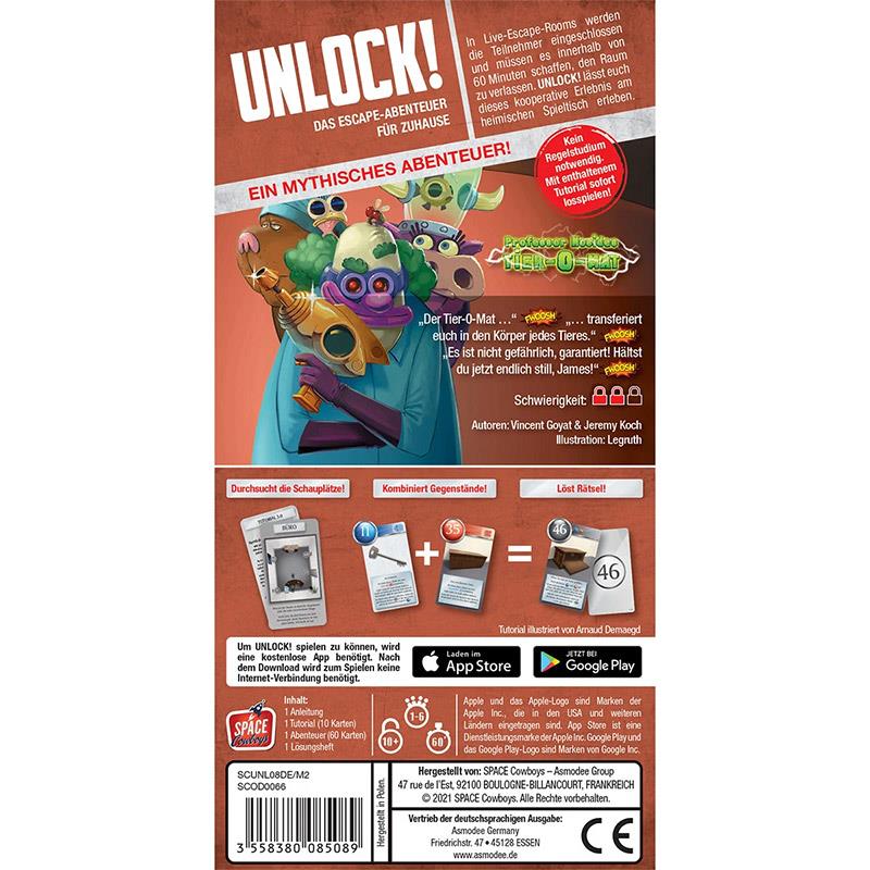 Unlock! Professor Nosides TIER-O-MAT (DE)