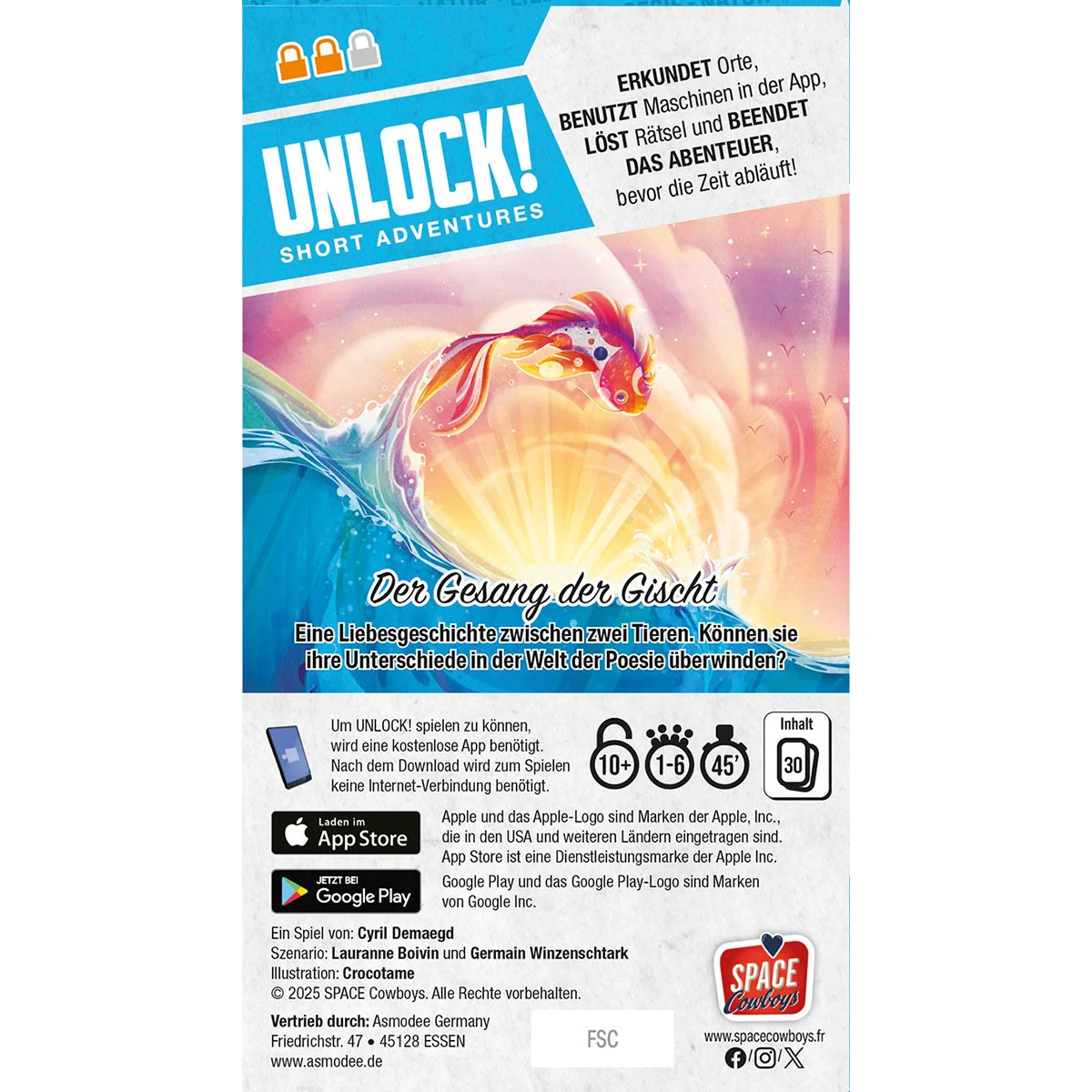 Unlock! Short Adventures: Der Gesang der Gischt (DE)
