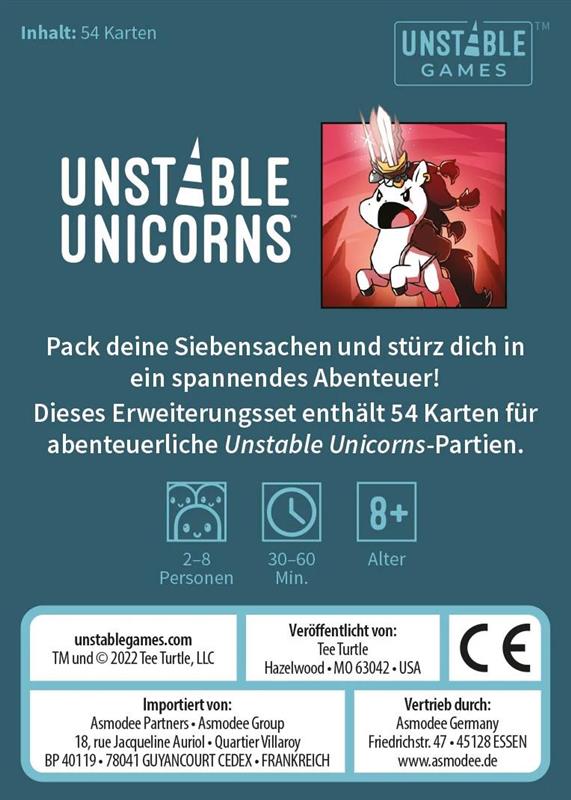 Unstable Unicorns - Abenteuer Erweiterungsset (GER)