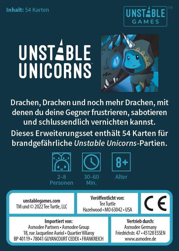 Unstable Unicorns - Drachen Erweiterungsset (DE)