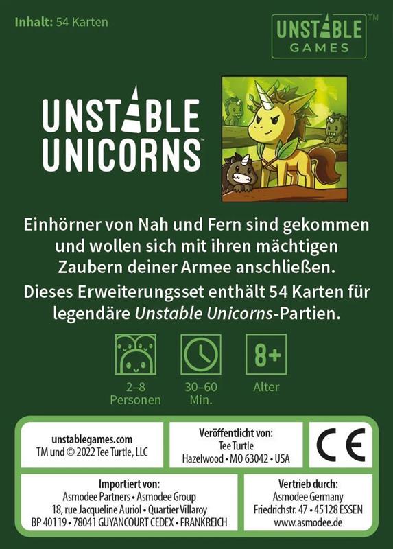 Unstable Unicorns - Legendäre Einhörner Erweiterungsset (GER)