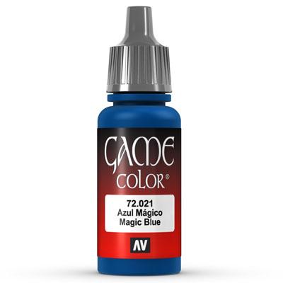 Vallejo Game Color: 021 Magic Blue, 17 ml