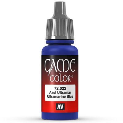 Vallejo Game Color: 022 Ultramarine Blue, 17 ml